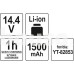 Akumuliatorius 14.4 V, 1.5 Ah Li-ion, YATO YT-82858
