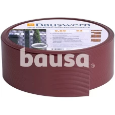 Tvoros juosta BAUSWERN Premium, 52x0,095 m (700 g/m²) RAL8011 ruda