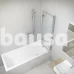 Akrilinė vonia Roth Kubic Neo 170 x 75 cm, balta
