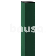 Tvoros stulpas 80x80x2500 mm, žalias (2,00 mm)