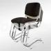 Biuro kėdė ISO New, nerūdijančio plieno rėmas, pilka