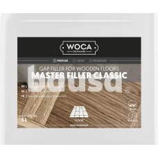 Tirpiklio pagrindo užpildas WOCA Master Filler Classic 5 l