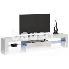 TV staliukas Deko 160, baltas, 160 cm x 40 cm x 45 cm