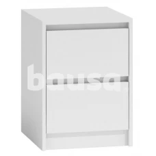 Naktinis staliukas K2 Karo, baltas, 40 x 43 cm x 55 cm