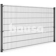 2D segmentinė tvora, 2506x1230 mm, 6/5/6 mm, ZN+RAL7016