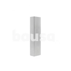 Stulpas tvorai 60x40 mm, H 2,0 m, sienelė: 1,2 mm, ZN (cinkas), be dangtelio