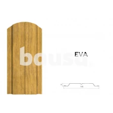 Tvoralentė EVA 0,45 mm, auksinis ąžuolas / RAL8003, 1,5 m