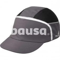 Apsauginė kepurė Kaizio,  ergonomiška,  pilka/juoda, Delta Plus
