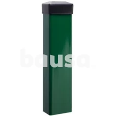 Tvoros stulpas 60x40x2500 mm, (2,0 mm) žalias