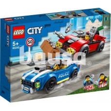 Konstruktorius LEGO City Police, Police Highway Arrest	