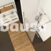 Dušo kabina Ravak Walk-in Wall, 90x200 bright alu+Transparent