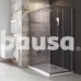 Stačiakampės dušo kabinos sienelė Ravak Blix, BLRV2K-120, satinas+stiklas Transparent