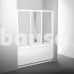 Stumdomos vonios durys Ravak, AVDP3-120, balta+plastikas Rain