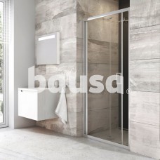Sulenkiamos dušo durys Ravak Blix, BLDZ2-80 bright alu+Transparent