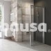 Stacionari sienelė Ravak Blix, BLPSZ-90, bright alu+Transparent