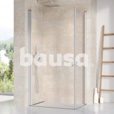 Stačiakampės dušo kabinos sienelė Ravak Chrome, CRV1-90, satinas+stiklas Transparent