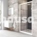 Stumdomos dušo durys Ravak Blix, BLDP2-110, balta+stiklas Transparent