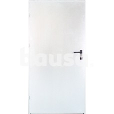 Plieninės durys URAN 690 x 2090 kairės, baltos spalvos 