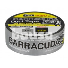 Armuota audiniu lipni juosta Barracuda Duct Tapes pilka / juoda