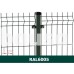 Segmentinė tvora EKO, žalia, 2500x1530 mm (3/4 mm)