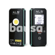 Lazerinis atstumo matuoklis ir šviestuvas ALS, 125+250 liumenų. Matuoja 60m +-2mm/m