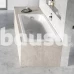 Stačiakampė vonia Ravak Chrome Slim, 150x70 sniego baltumo