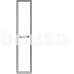 Stačiakampio formos aliuminio lyginimo profilis su laikikliais BMI (150 cm)