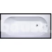 Akmens masės vonia Libero 170x80 cm, balta