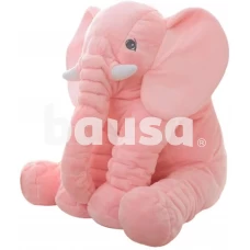 Didelis pliušinis drambliukas - rožinis