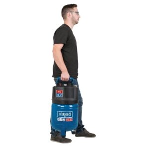 Kompresorius vertikalus HC24V oil free, Scheppach (ekspozicinė prekė) 4