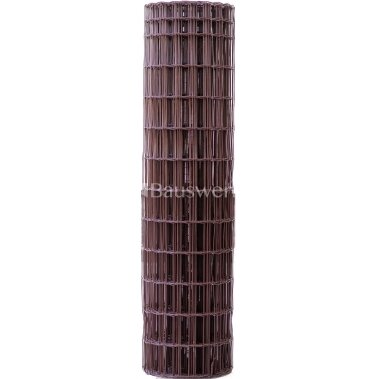 Suvirintas tinklas 2,5x100x50 mm, 25 m, rudas