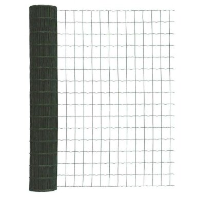 Virintas tinklas , 100 x 50 x 2.1 mm, 180 cm, 25 m, cinkuota/pvc