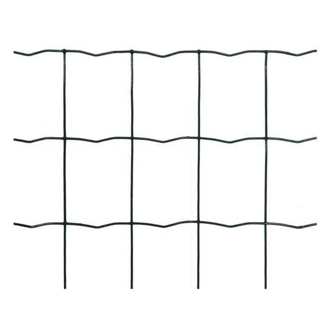Virintas tinklas , 100 x 50 x 2.1 mm, 180 cm, 25 m, cinkuota/pvc 1